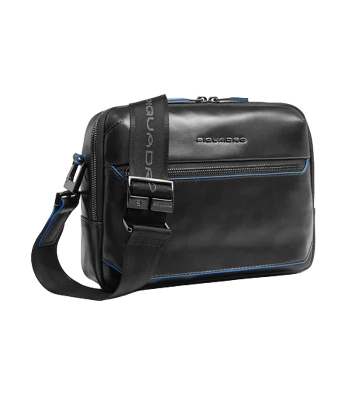 Personalizable Men's Crossbody Bag for iPad mini Black