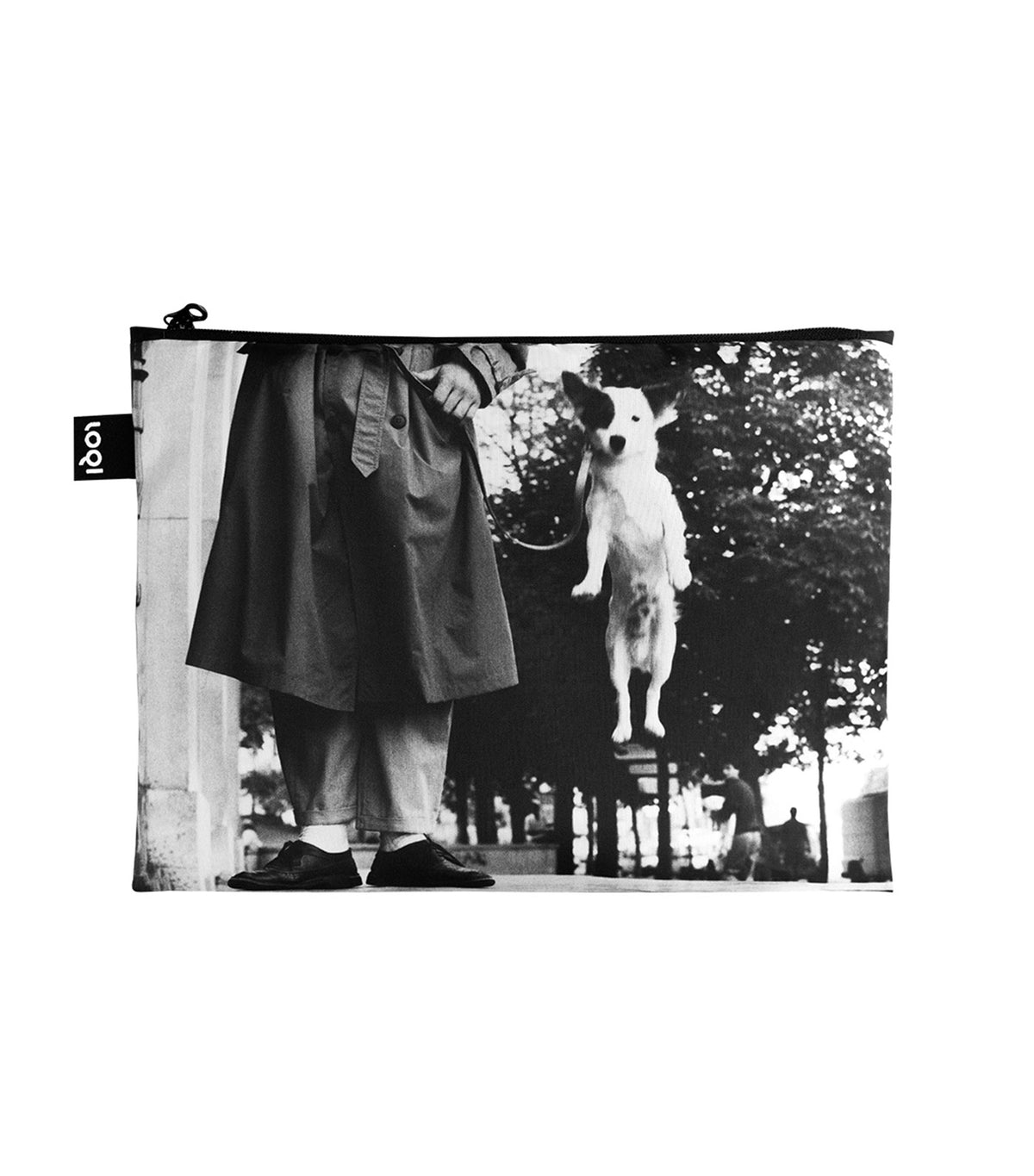 ELLIOTT ERWITT Eiffel Tower, Dog Jumping, Santa Monica Zip Pockets