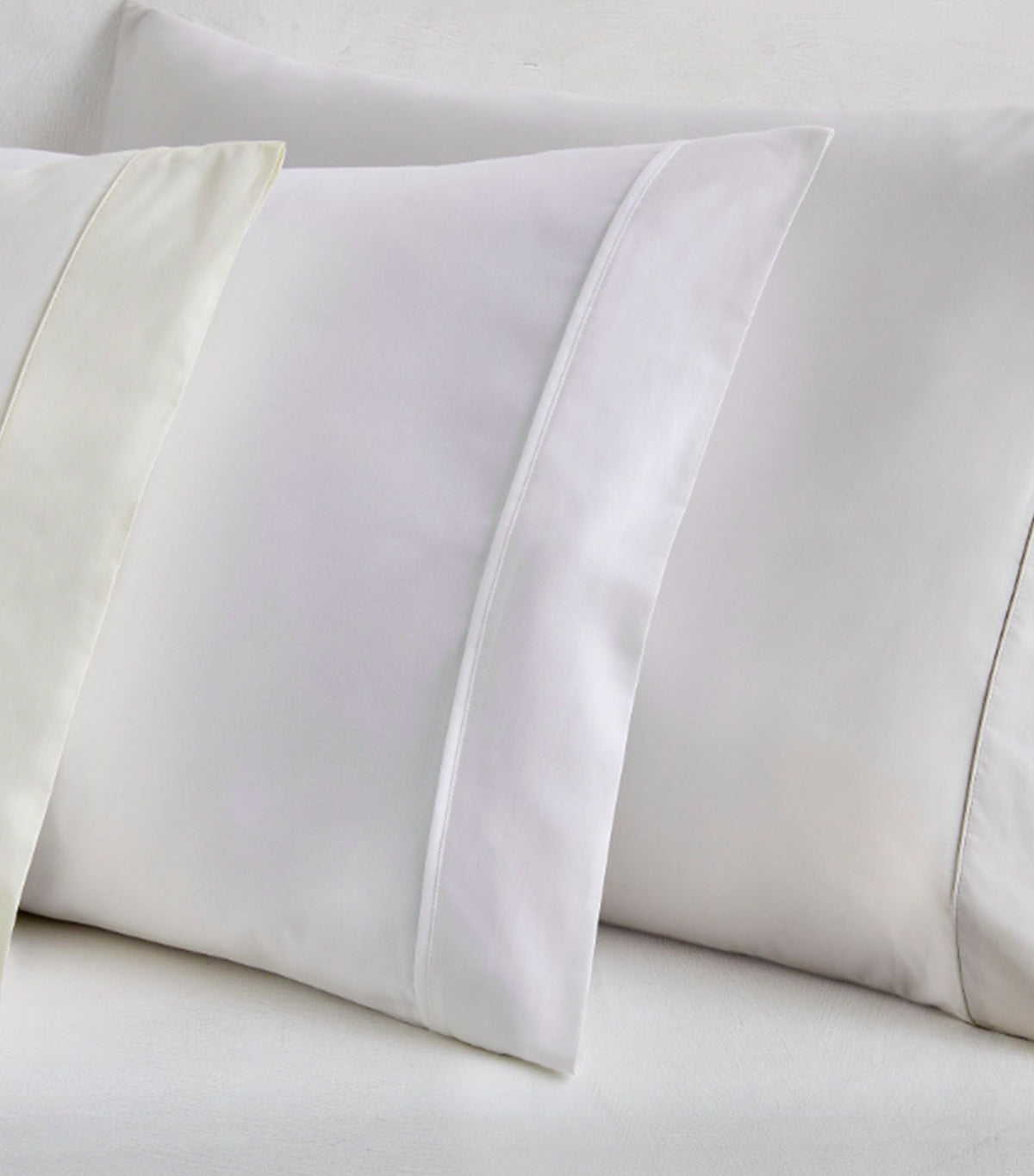 400-Thread-Count Special Edge Organic Percale Sheet Set White