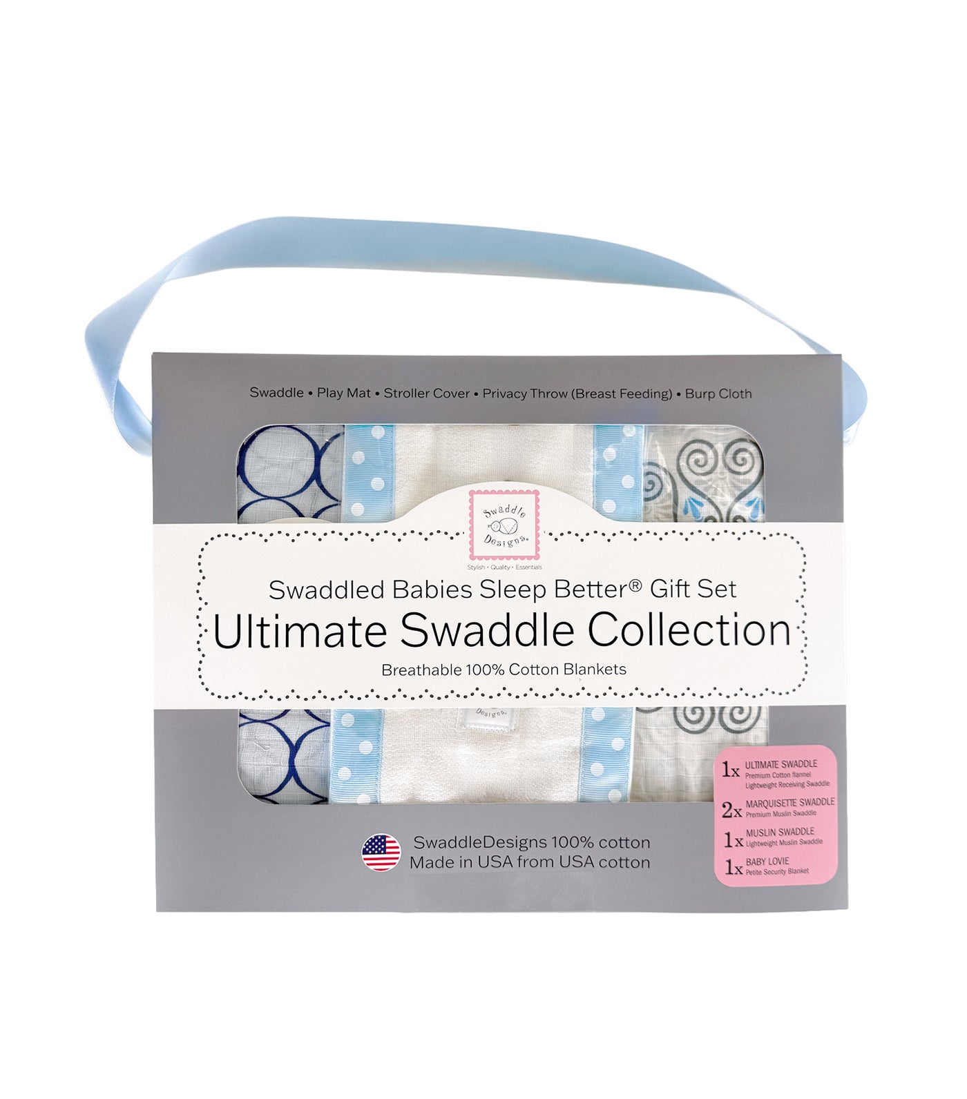 Babies Sleep Better® Ultimate Swaddle Collection Gift Set BL009