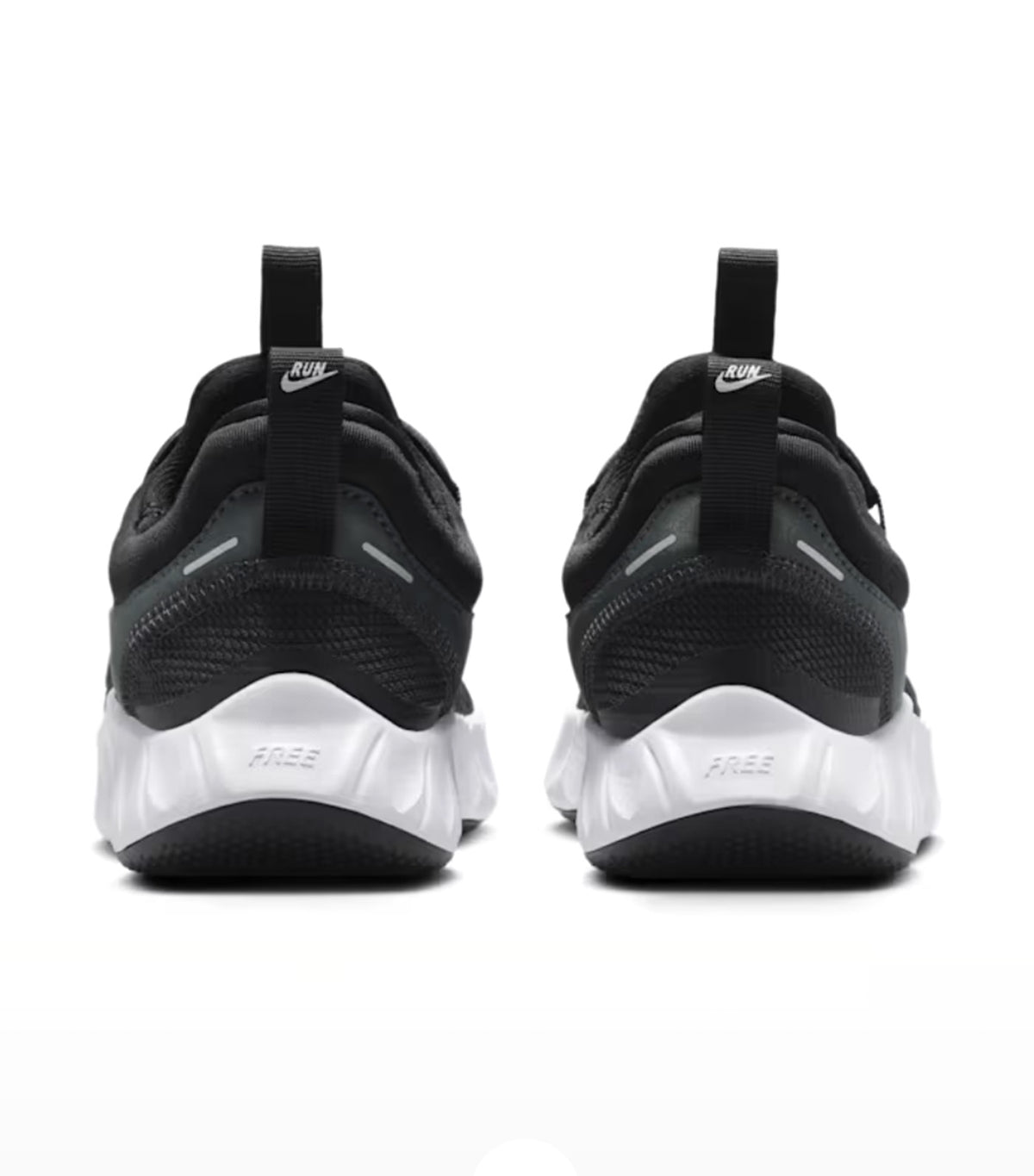 Free Ride Younger Kids' Running Shoes Black/White/Anthracite