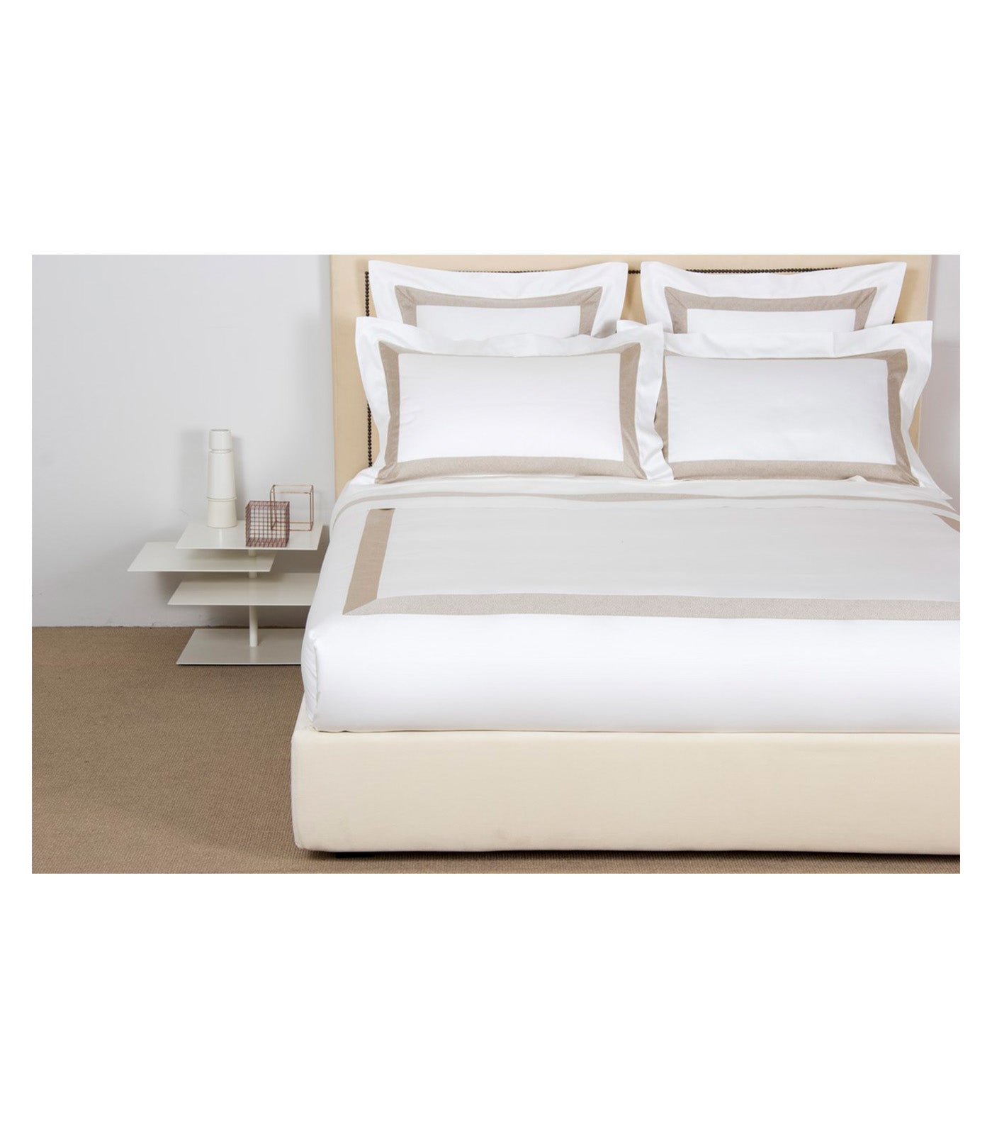 Forever Duvet Cover Light Beige/Beige
