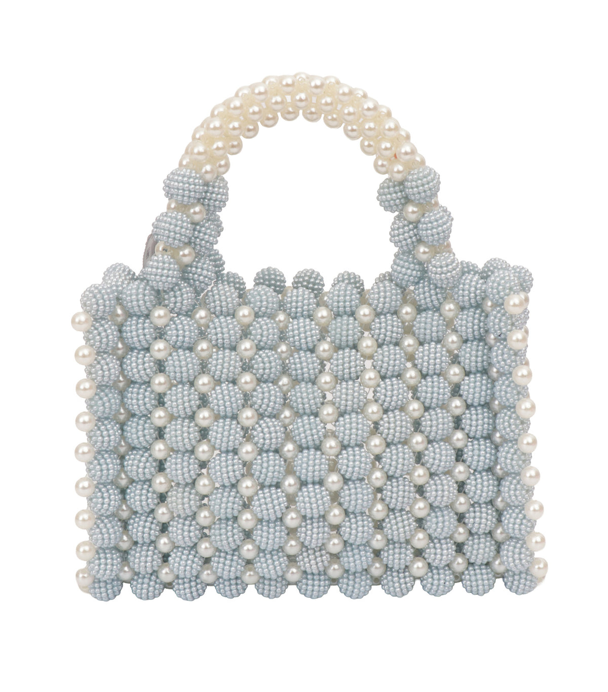 8in x 9in Pearl Handbag Blue