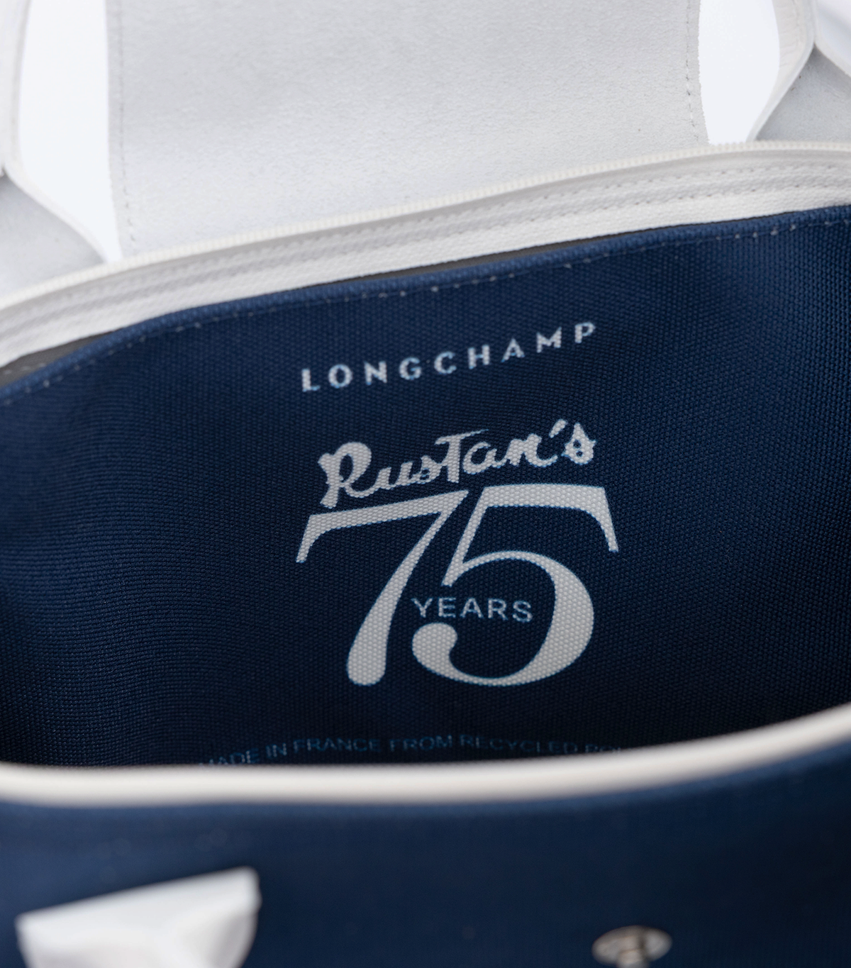 Longchamp x Rustan's 75th Anniversary Le Pliage® S Handbag Navy