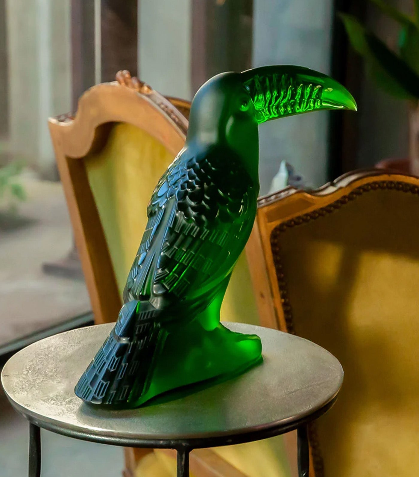 Toucan Sculpture Amazon Green