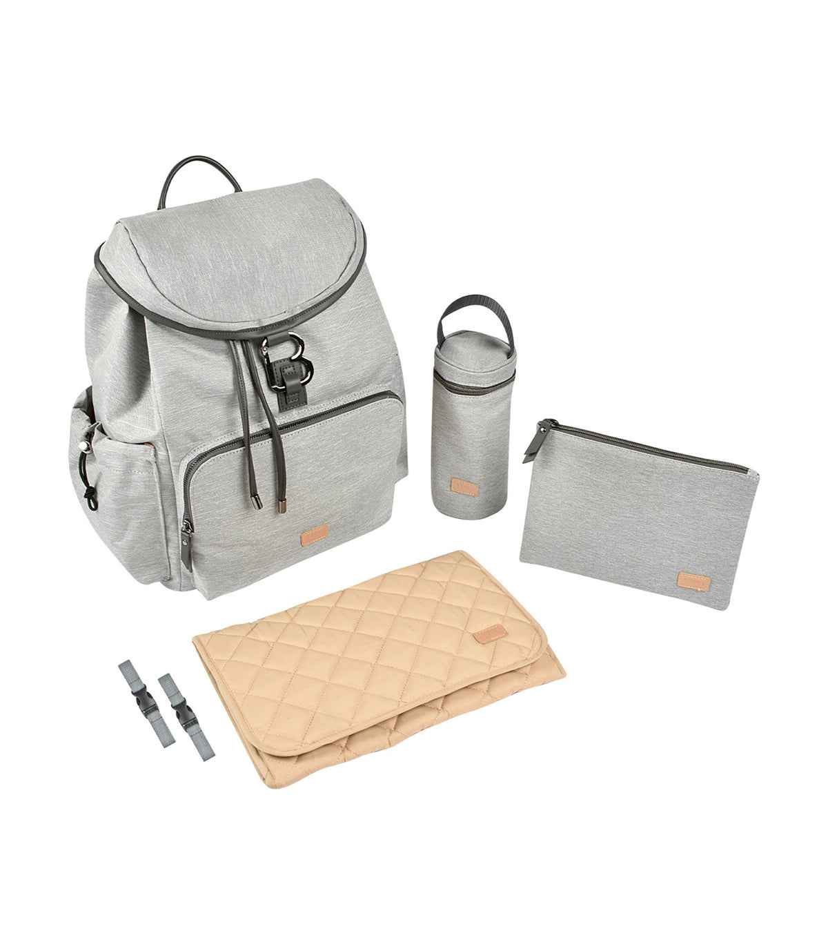 Vancouver Nursery Backpack Heather Gray