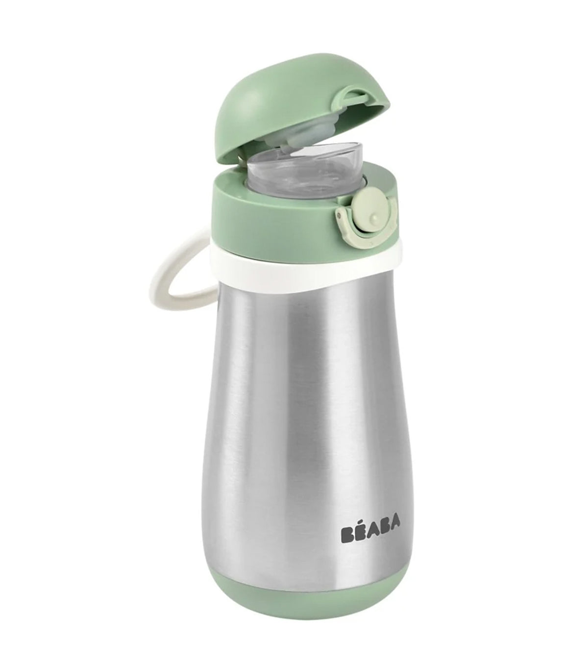 Kids Stainless Steel Spoutless Cup Sage Green