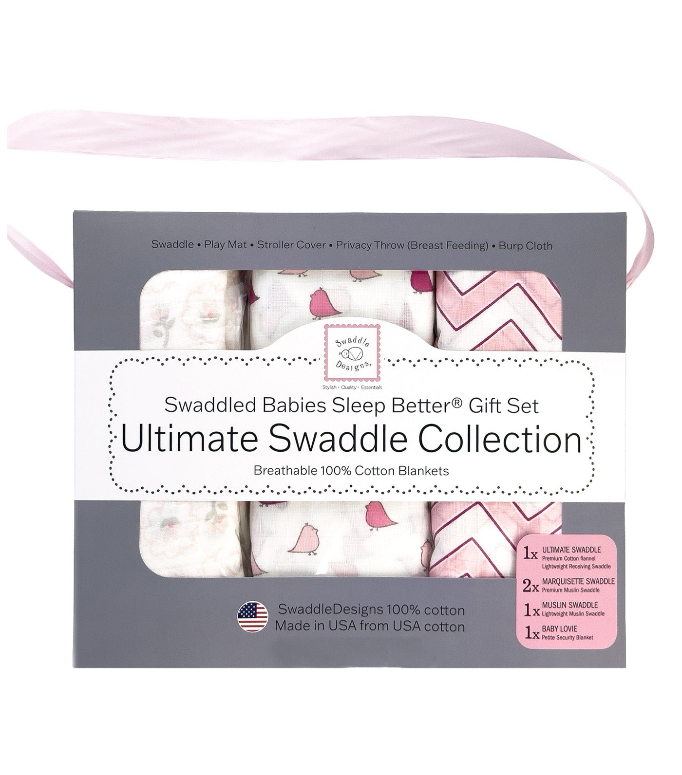 Babies Sleep Better® Ultimate Swaddle Collection Gift Set PK001