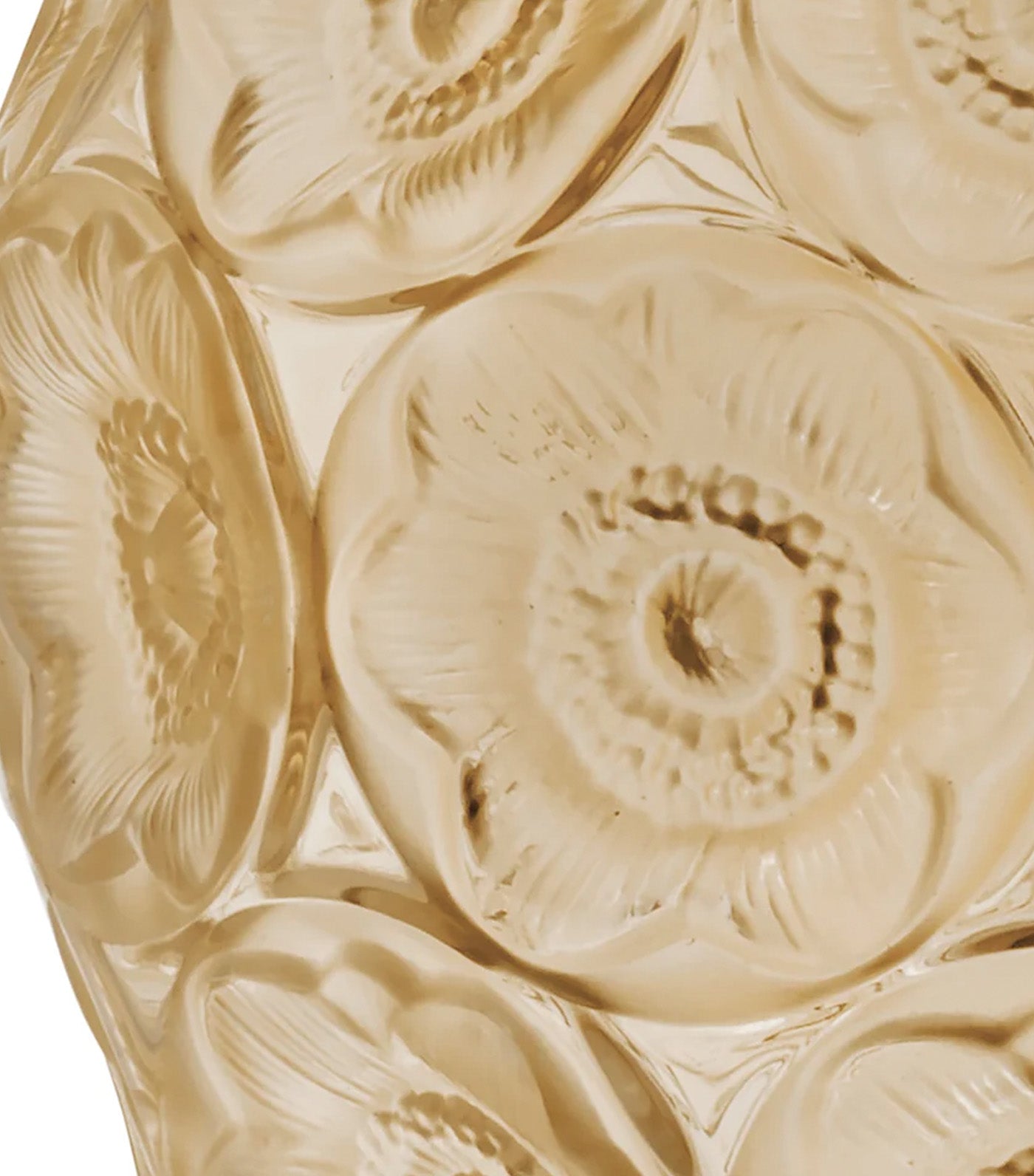 Anemones Vase Gold Luster