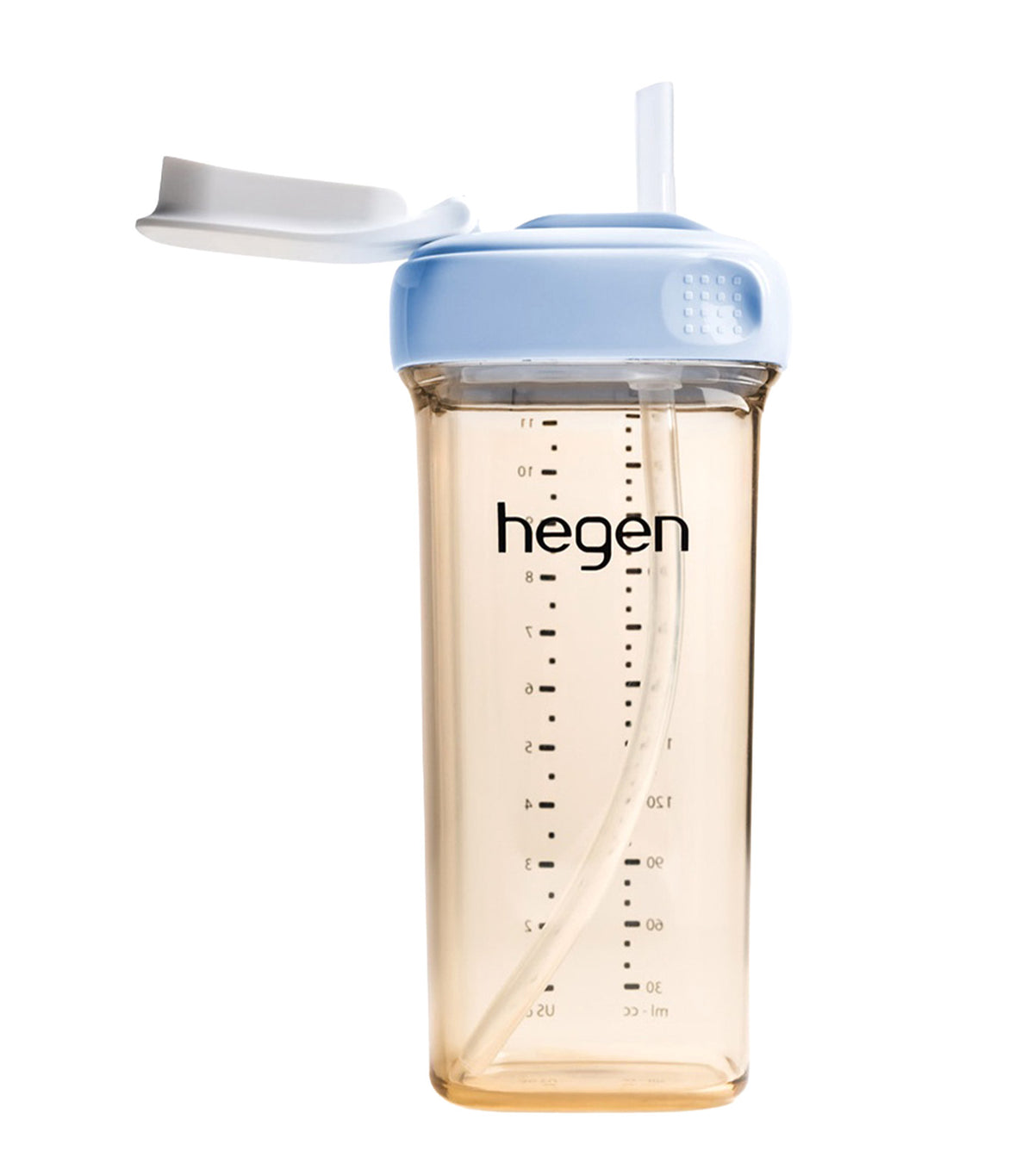 Straw Cup 330ml Blue