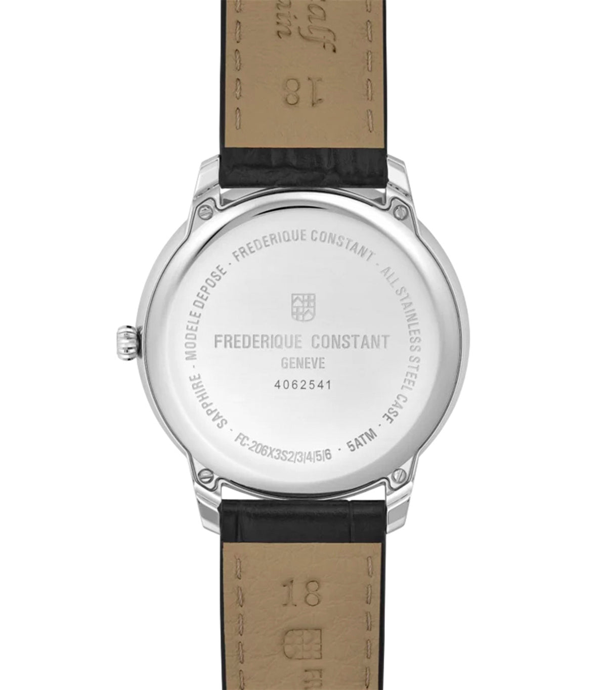 Moneta Moonphase FC-206B3S6 Silver/Black