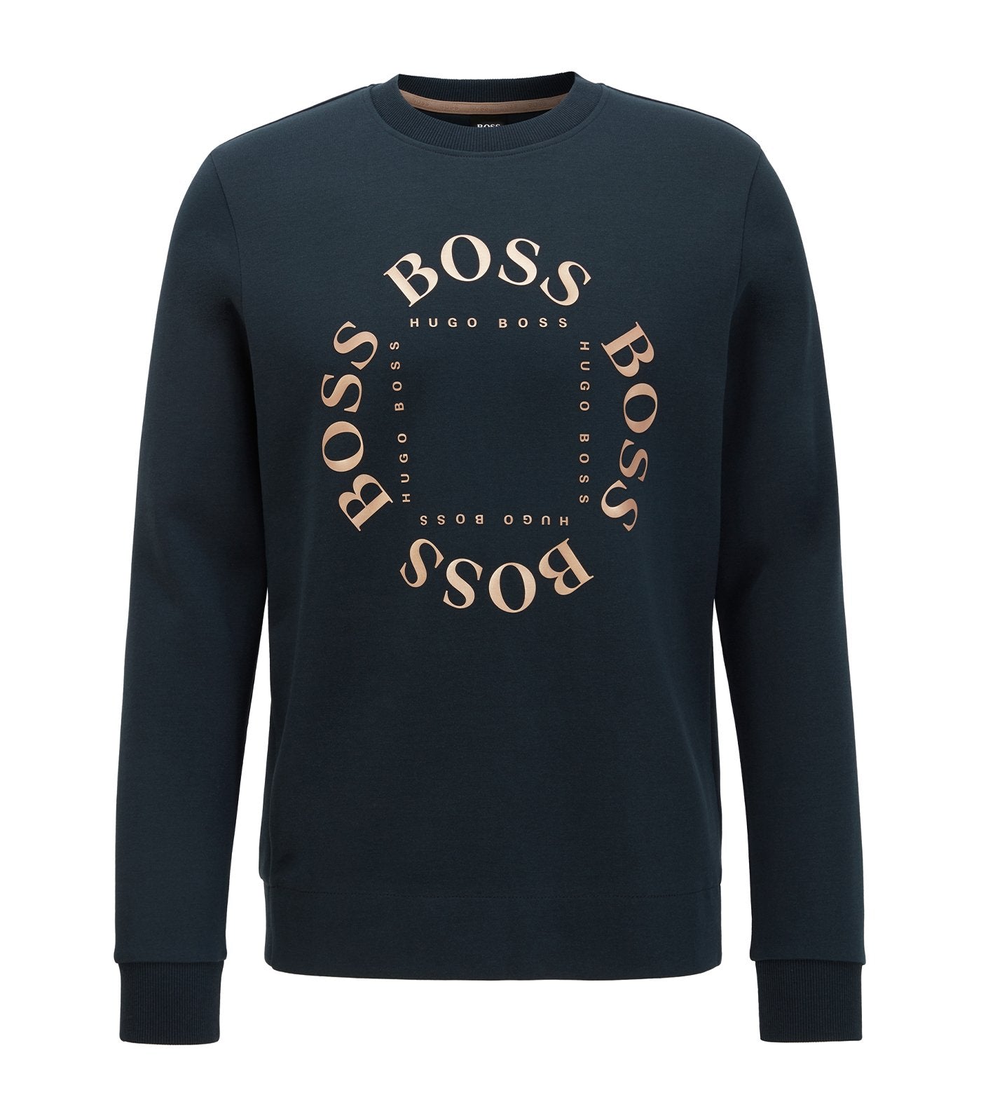 Salbo Circle Double-Faced Sweatshirt Dark Blue