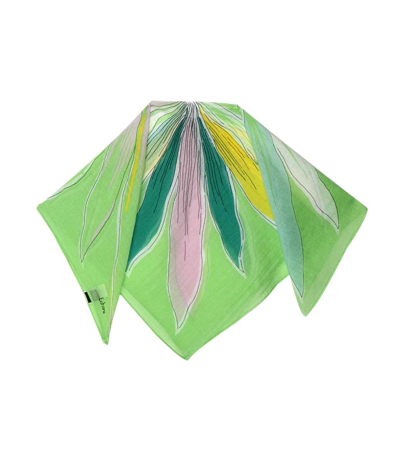 echo floral bandana sweet mint