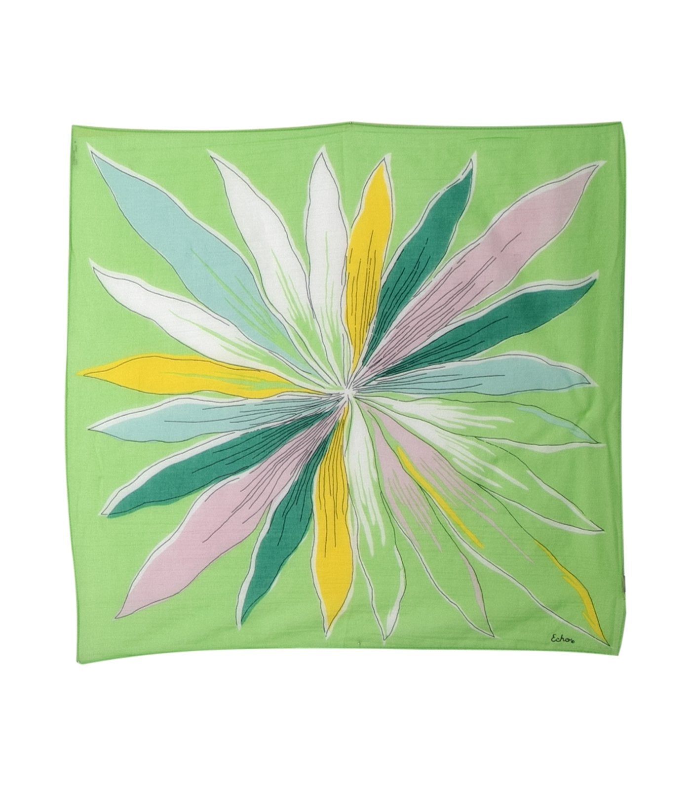 echo floral bandana sweet mint