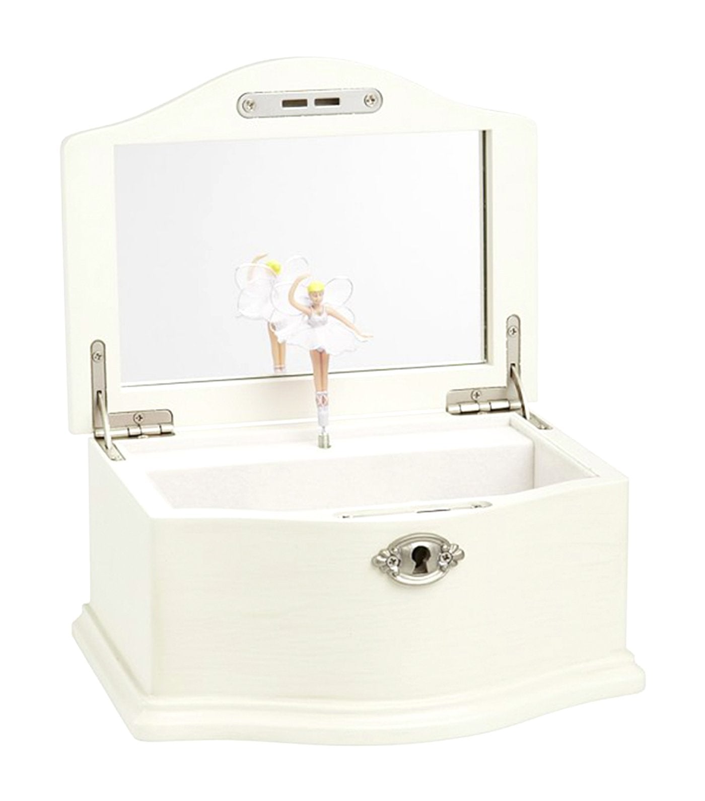 pottery barn kids white abigail jewelry box collection - medium