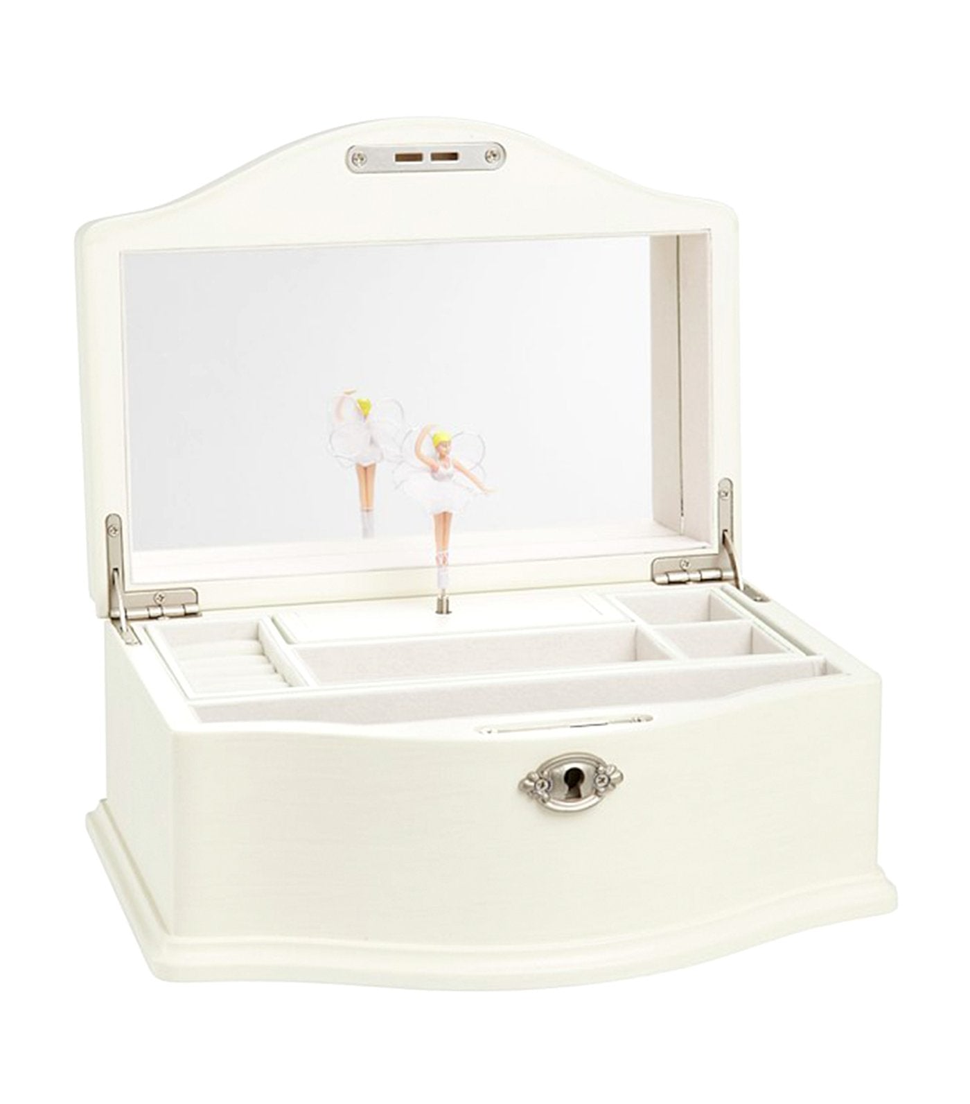 pottery barn kids white abigail jewelry box collection - large