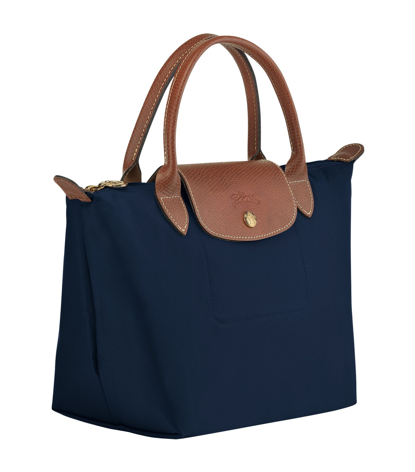 Longchamp Le Pliage Top-Handle S Navy