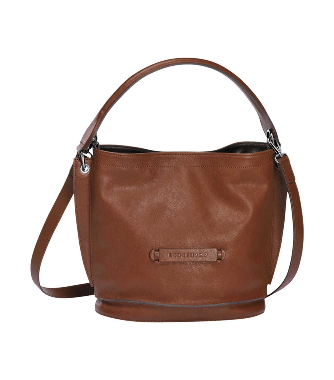 3D Crossbody Bag Cognac