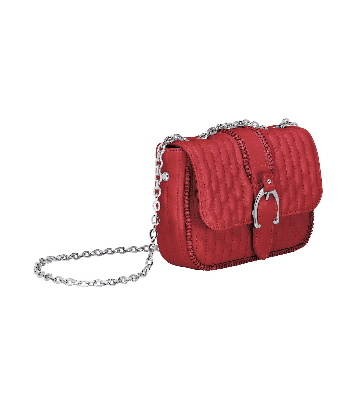 Amazone Matelassé Shoulder Bag XS Red
