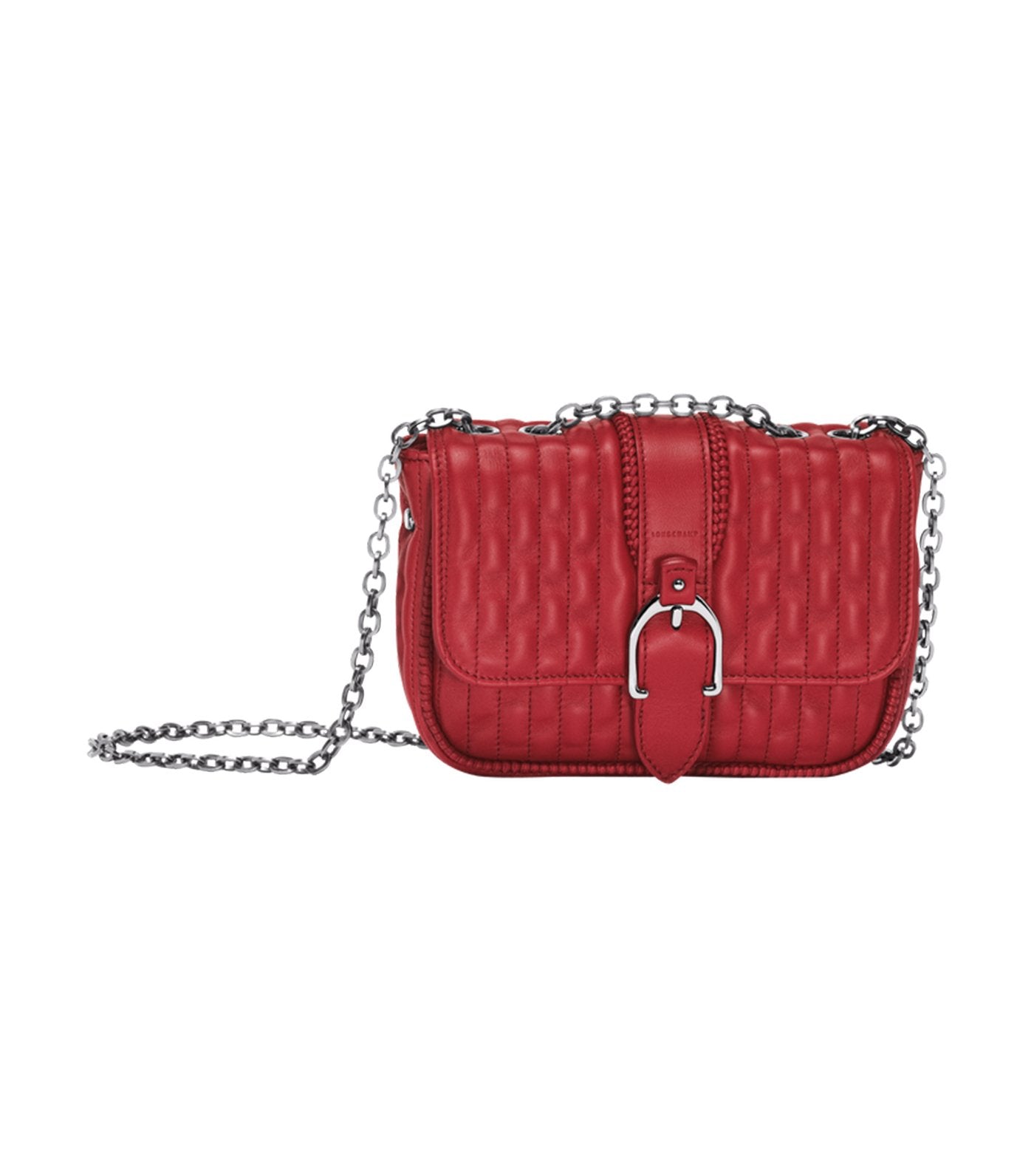 Amazone Matelassé Shoulder Bag XS Red