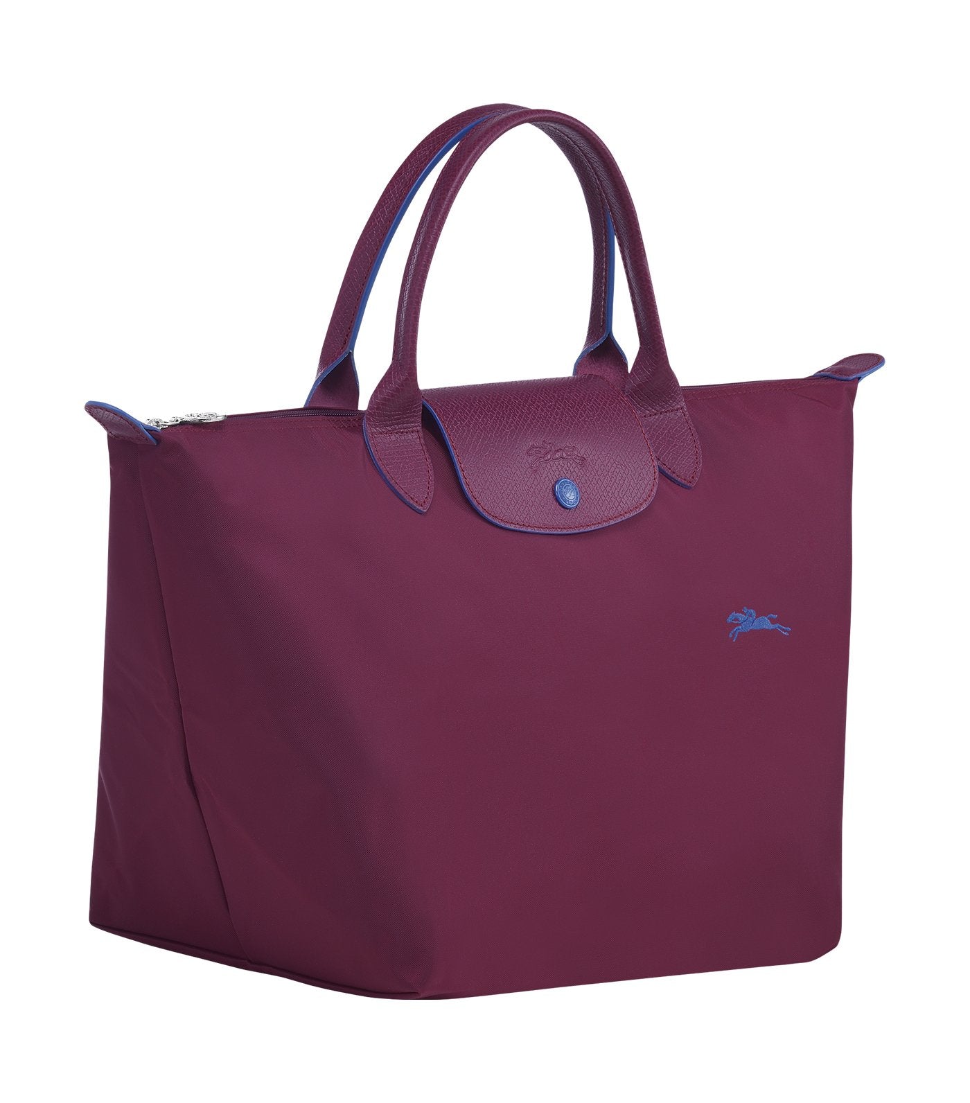 Longchamp Le Pliage Club Top Handle M Plum