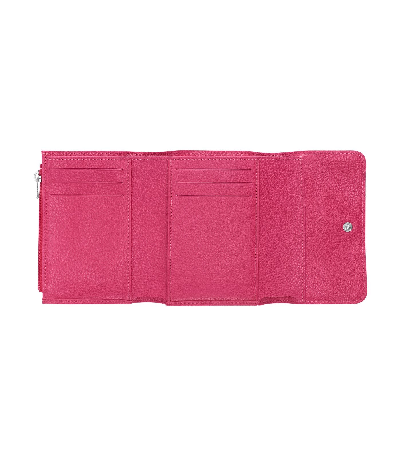 Le Foulonné Compact Wallet Pink