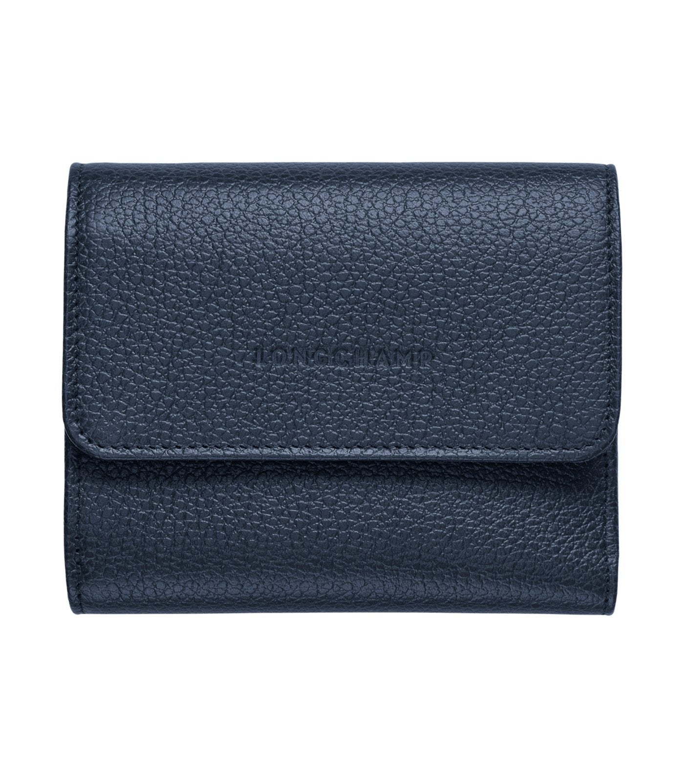 Le Foulonné Compact Wallet Navy