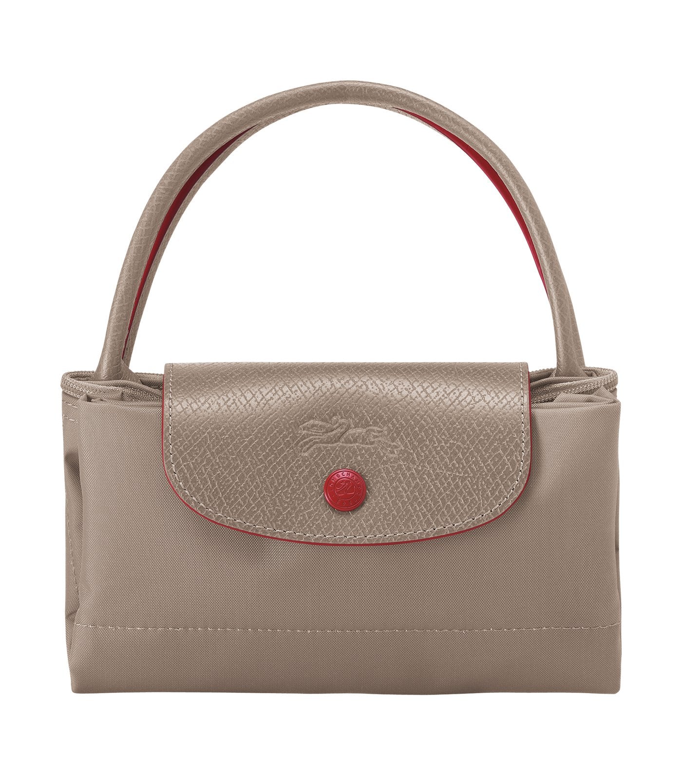 Le Pliage Club Top Handle Bag S Brown