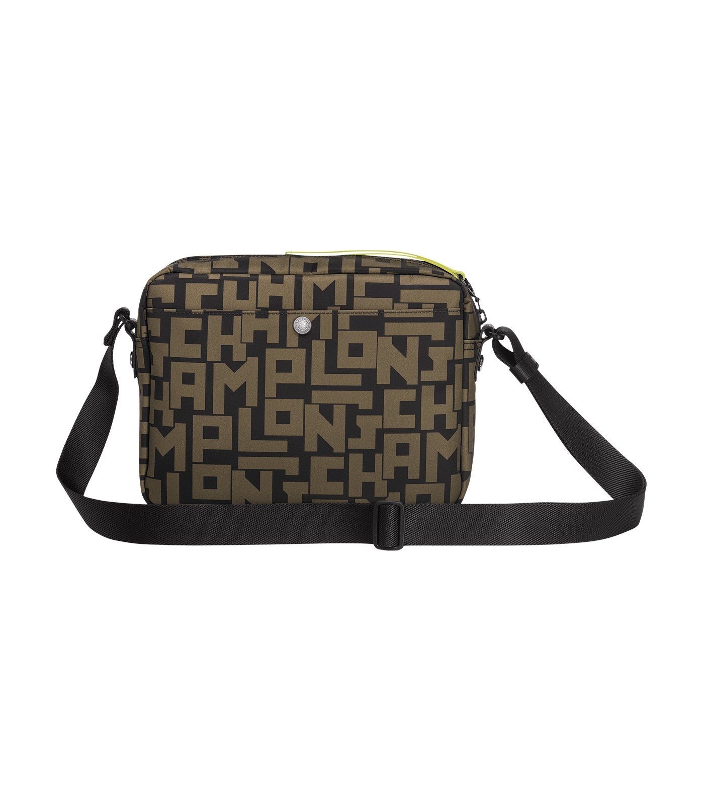 Le Pliage LGP Camera Bag M Black and Khaki
