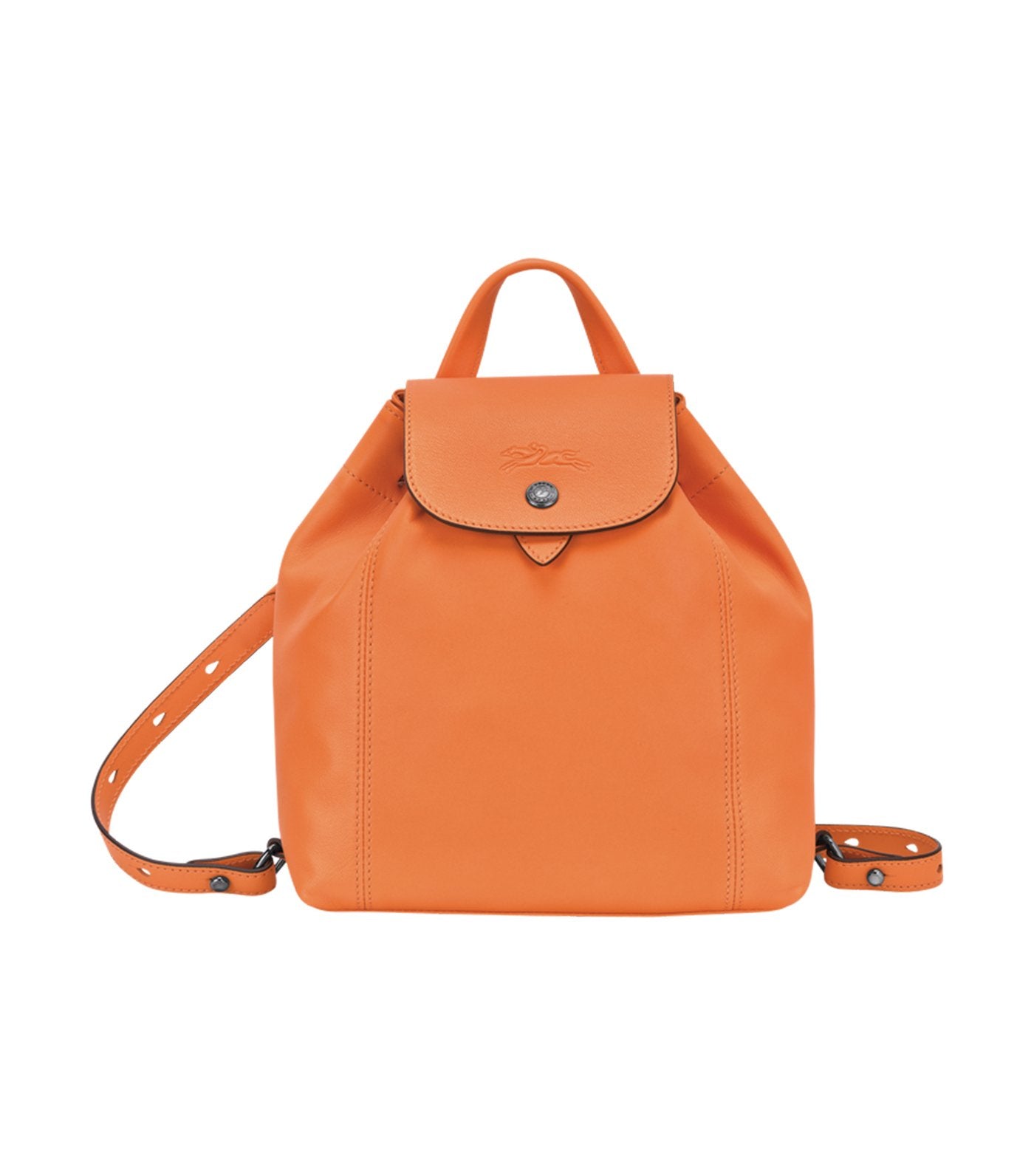 Le Pliage Cuir Backpack XS Orange