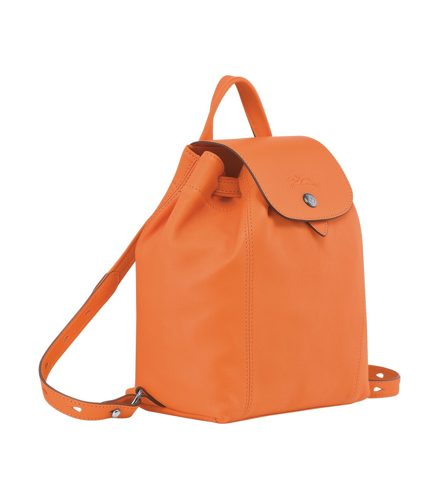 Le Pliage Cuir Backpack XS Orange
