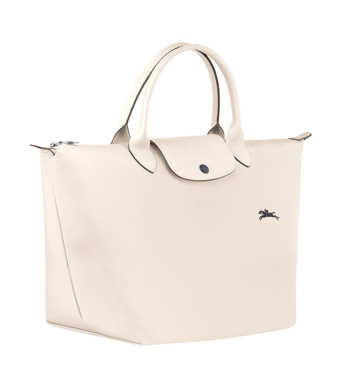 Le Pliage Club Top Handle Bag M Chalk