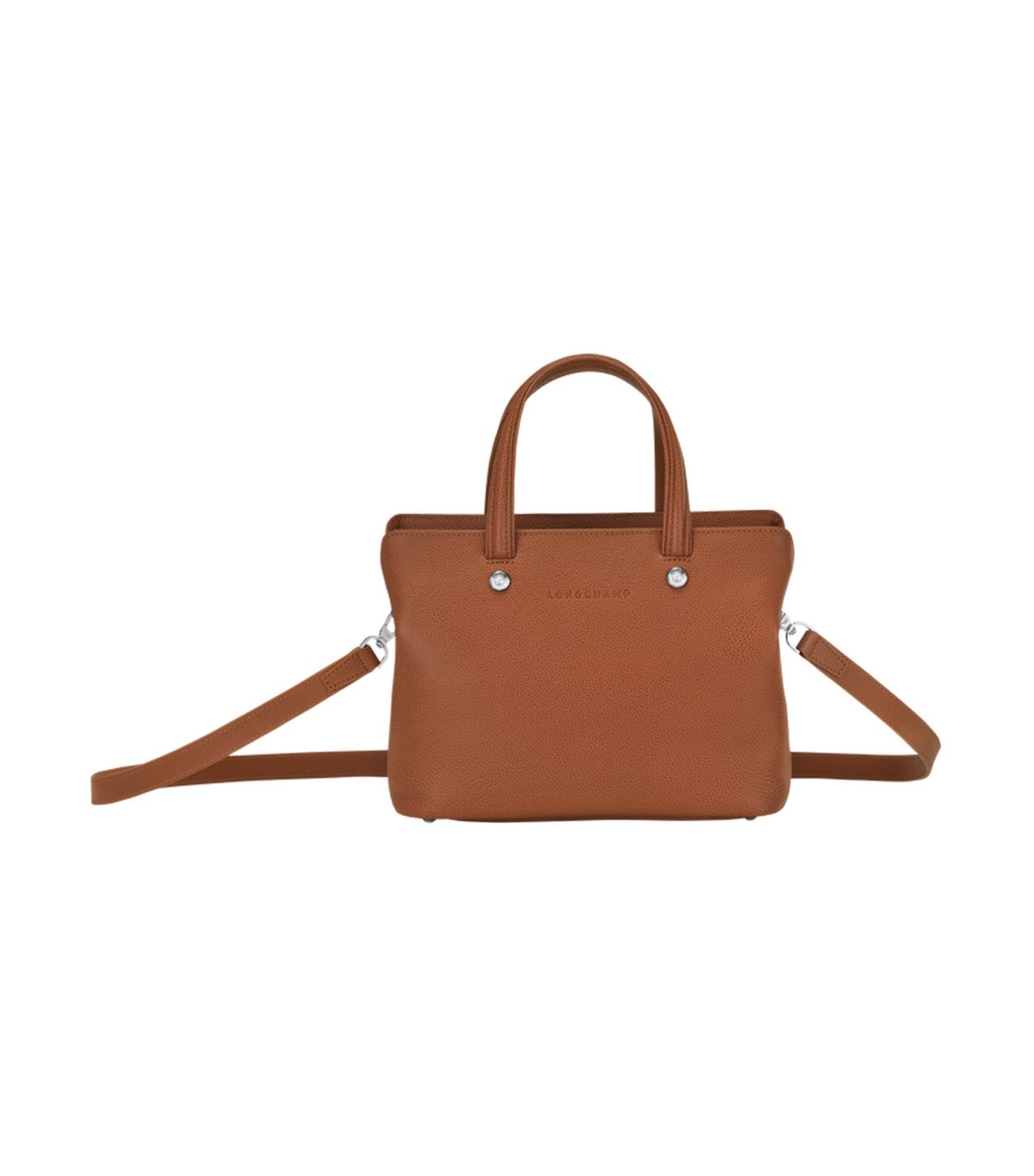 Le Foulonné Top-Handle Bag S Caramel