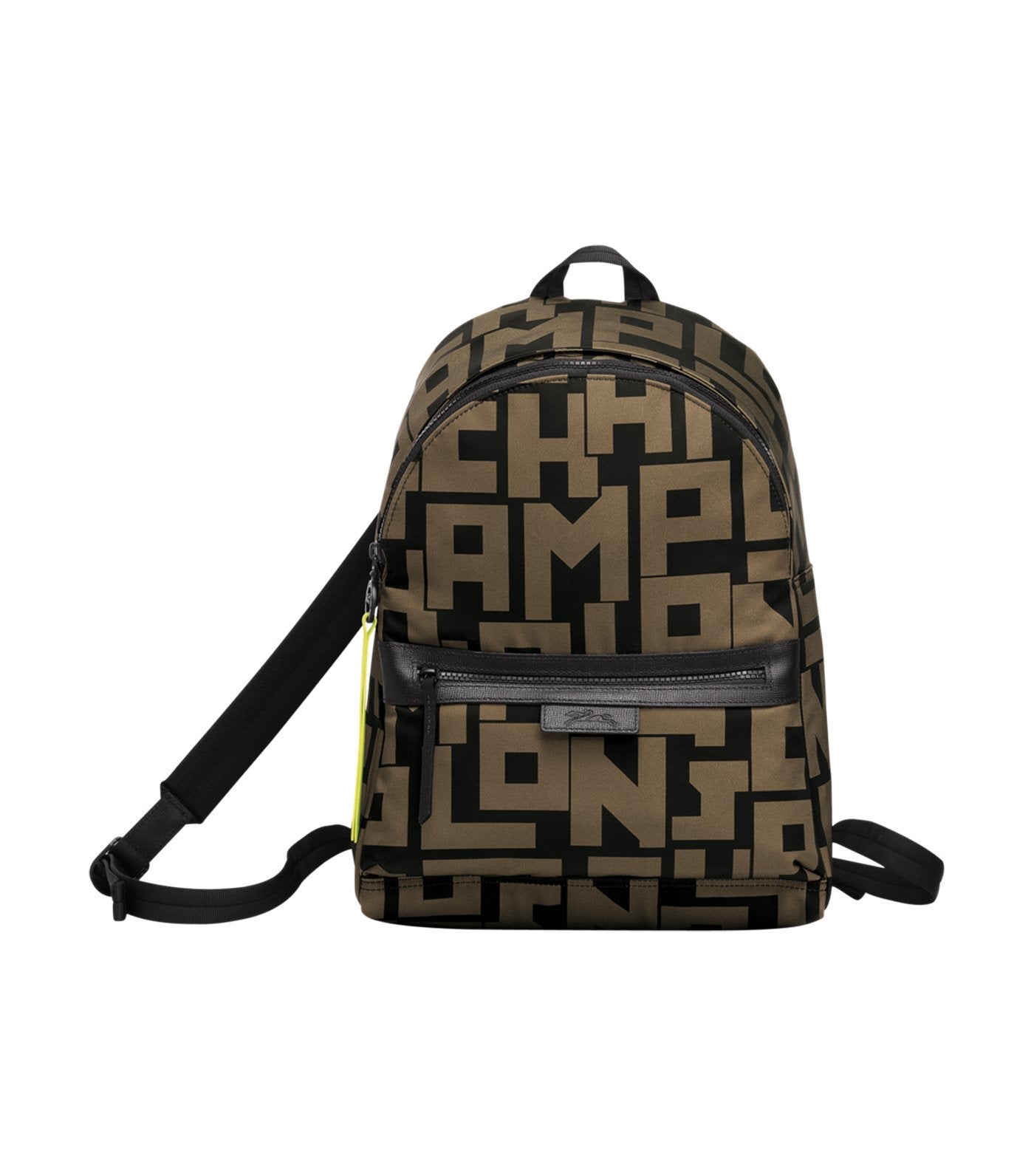 Le Pliage LGP Backpack M Black and Khaki
