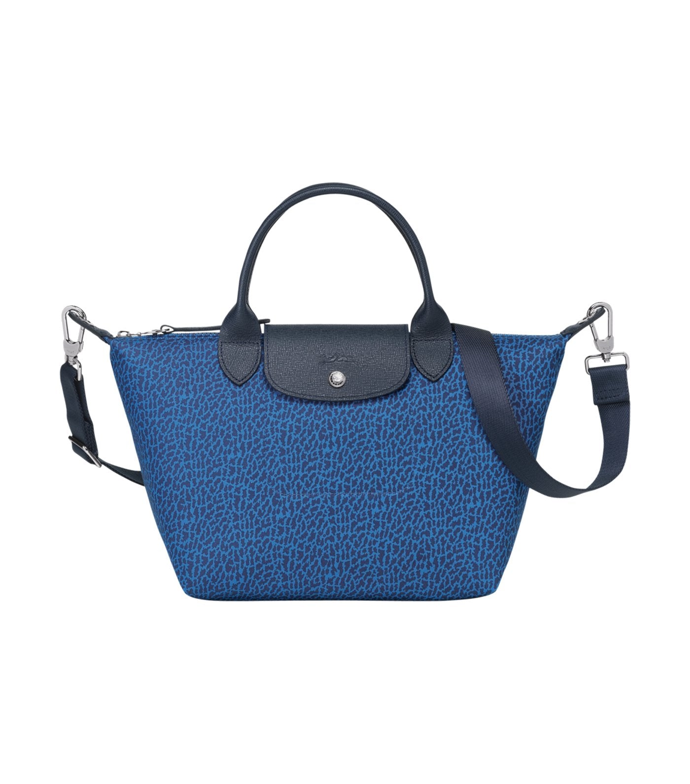 Le Pliage Panthère Top-Handle Bag S Blue