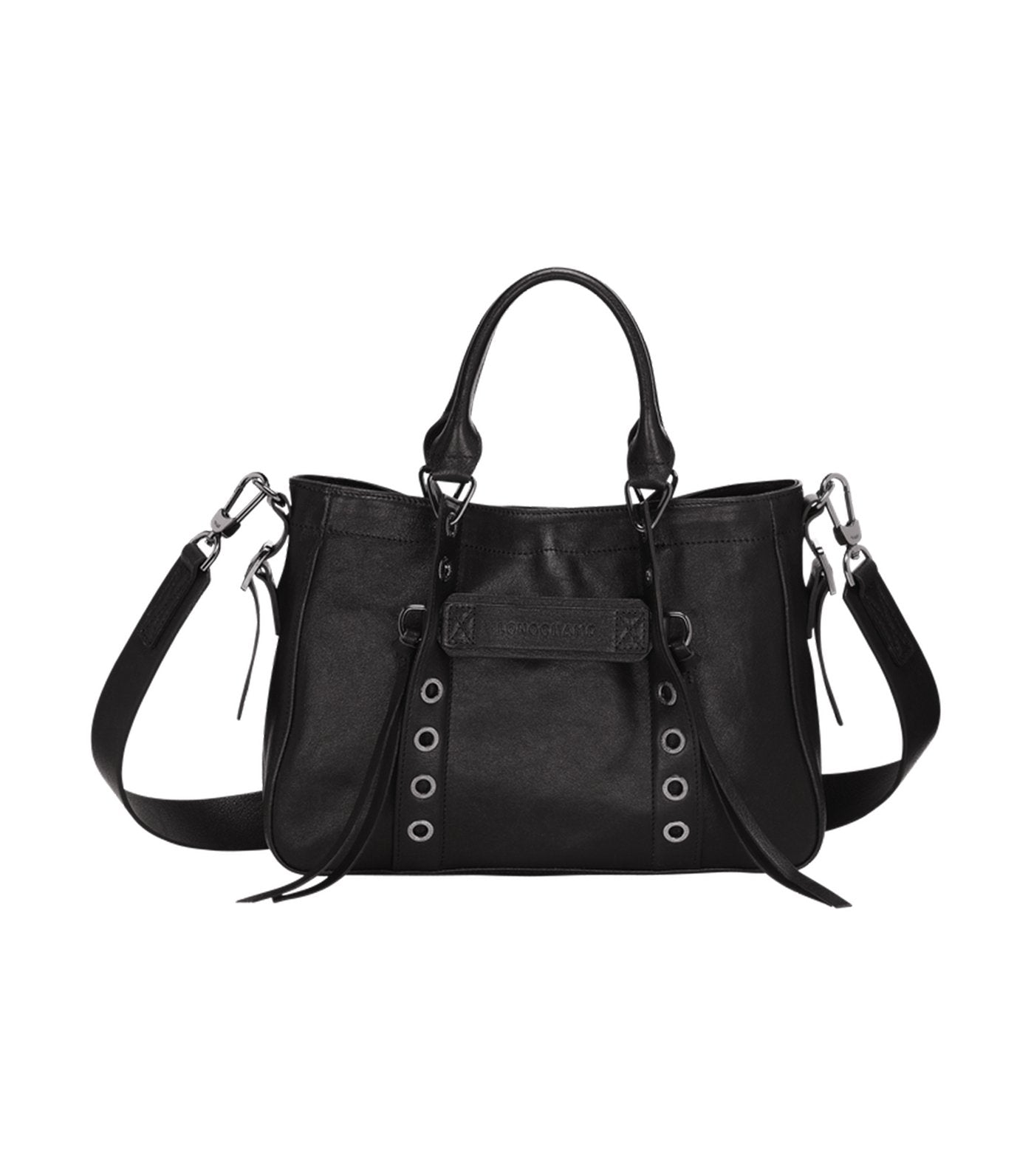 3D Rock Tote Bag S Black