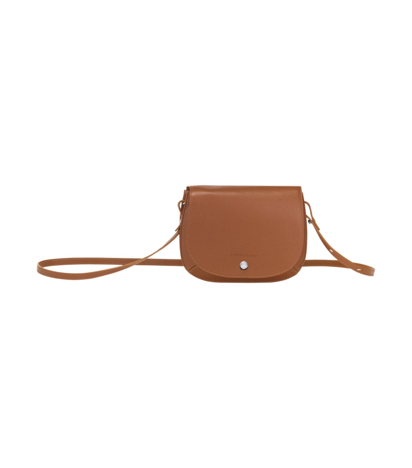 Le Foulonné Saddle Crossbody Bag Caramel