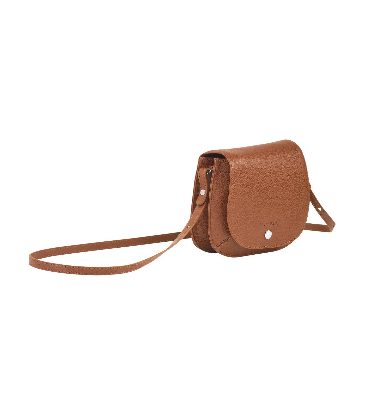 Le Foulonné Saddle Crossbody Bag Caramel