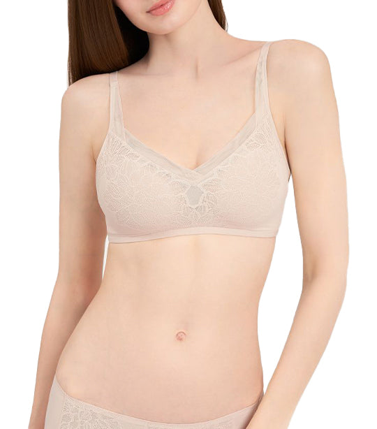 FitSmart No Wire Easy Size Bra Skin