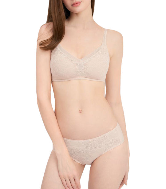FitSmart No Wire Easy Size Bra Skin