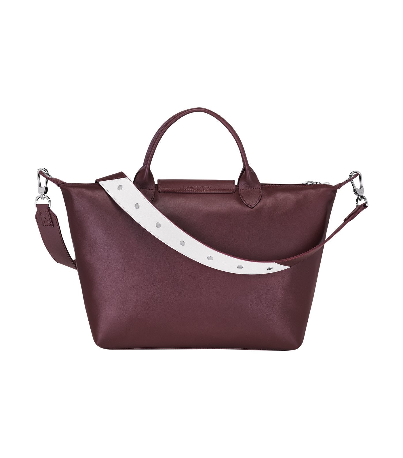 Le Pliage Cuir Estampe Top-Handle Bag S Brandy