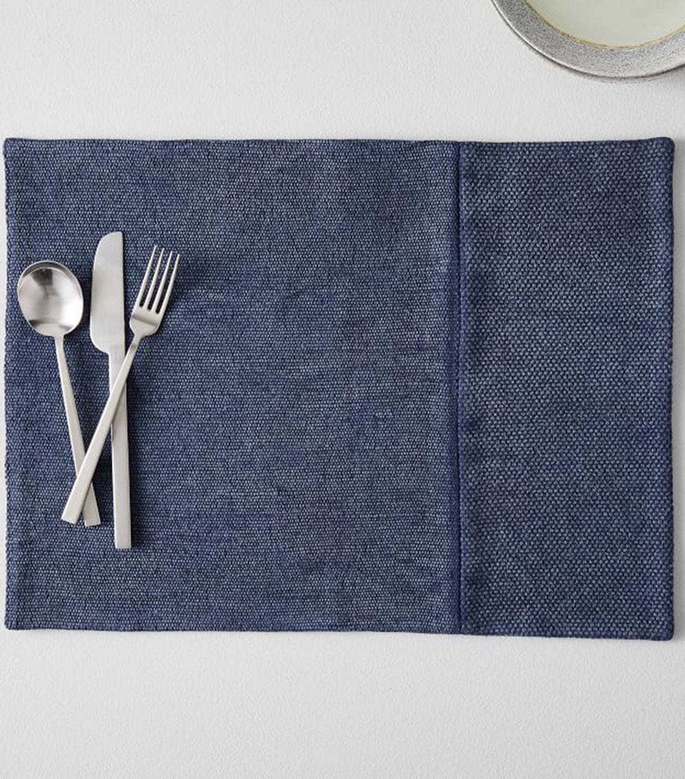 West Elm Cotton Canvas Placemat Set of 2 - Midnight