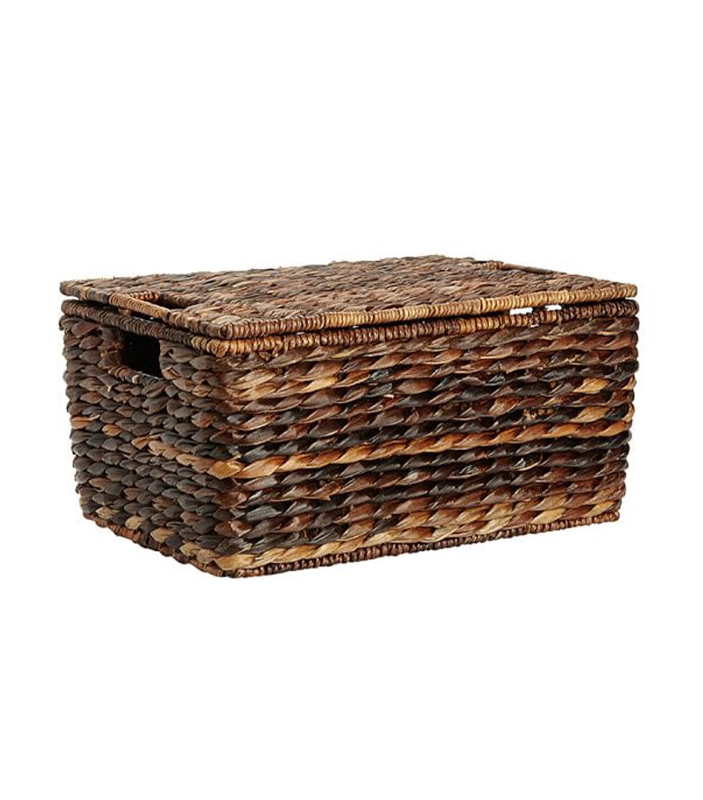 Pottery Barn Havana Handwoven Seagrass Lidded Basket
