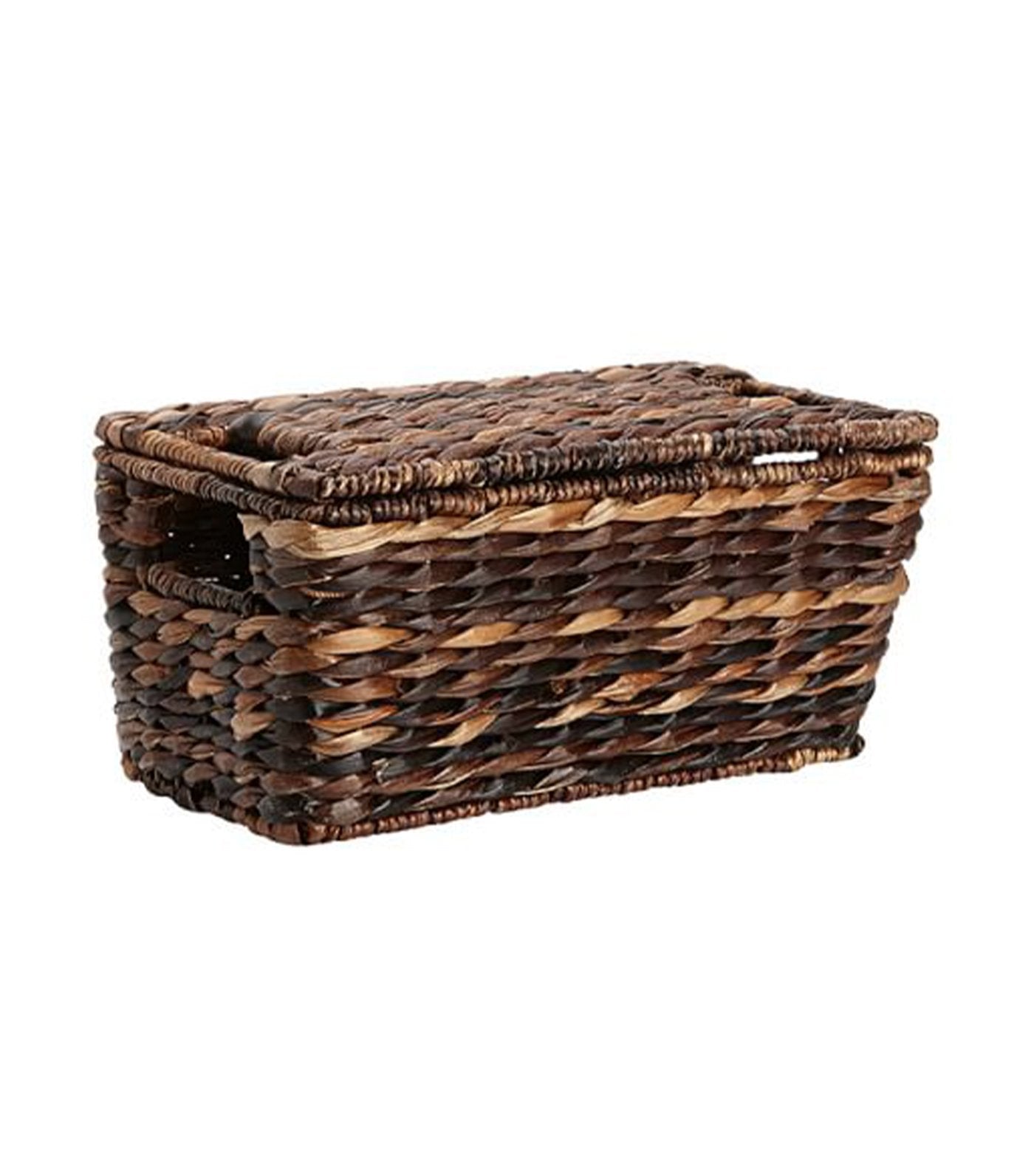 Pottery Barn Havana Handwoven Seagrass Lidded Basket