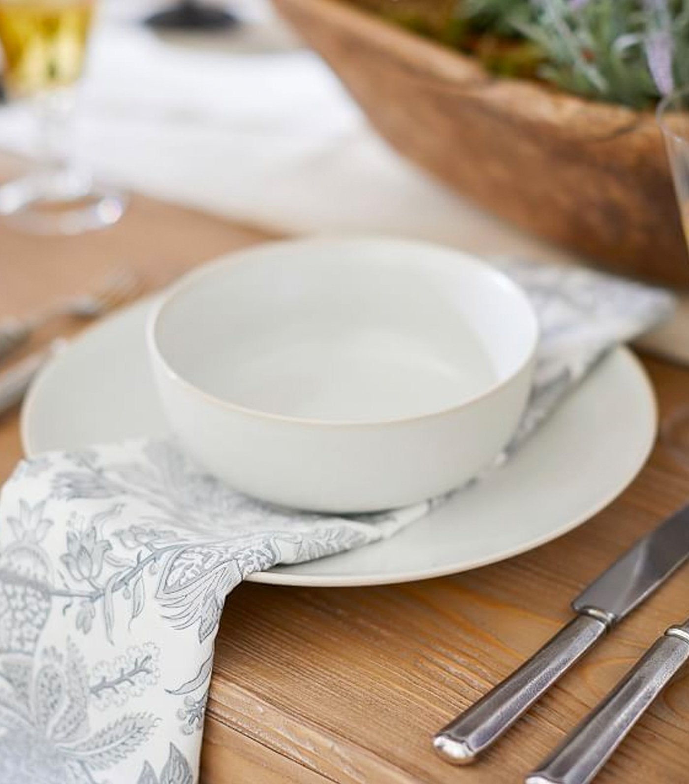 Pottery Barn Mason Stoneware Individual Bowl - Ivory