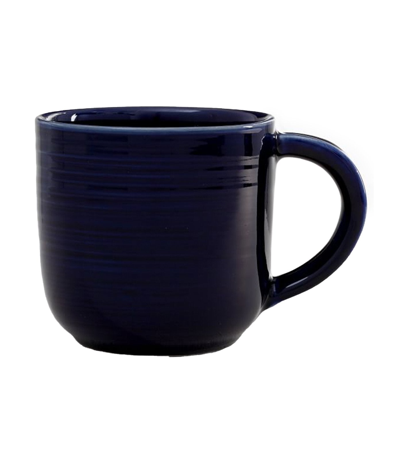 Pottery Barn Joshua Stoneware Mug - Navy