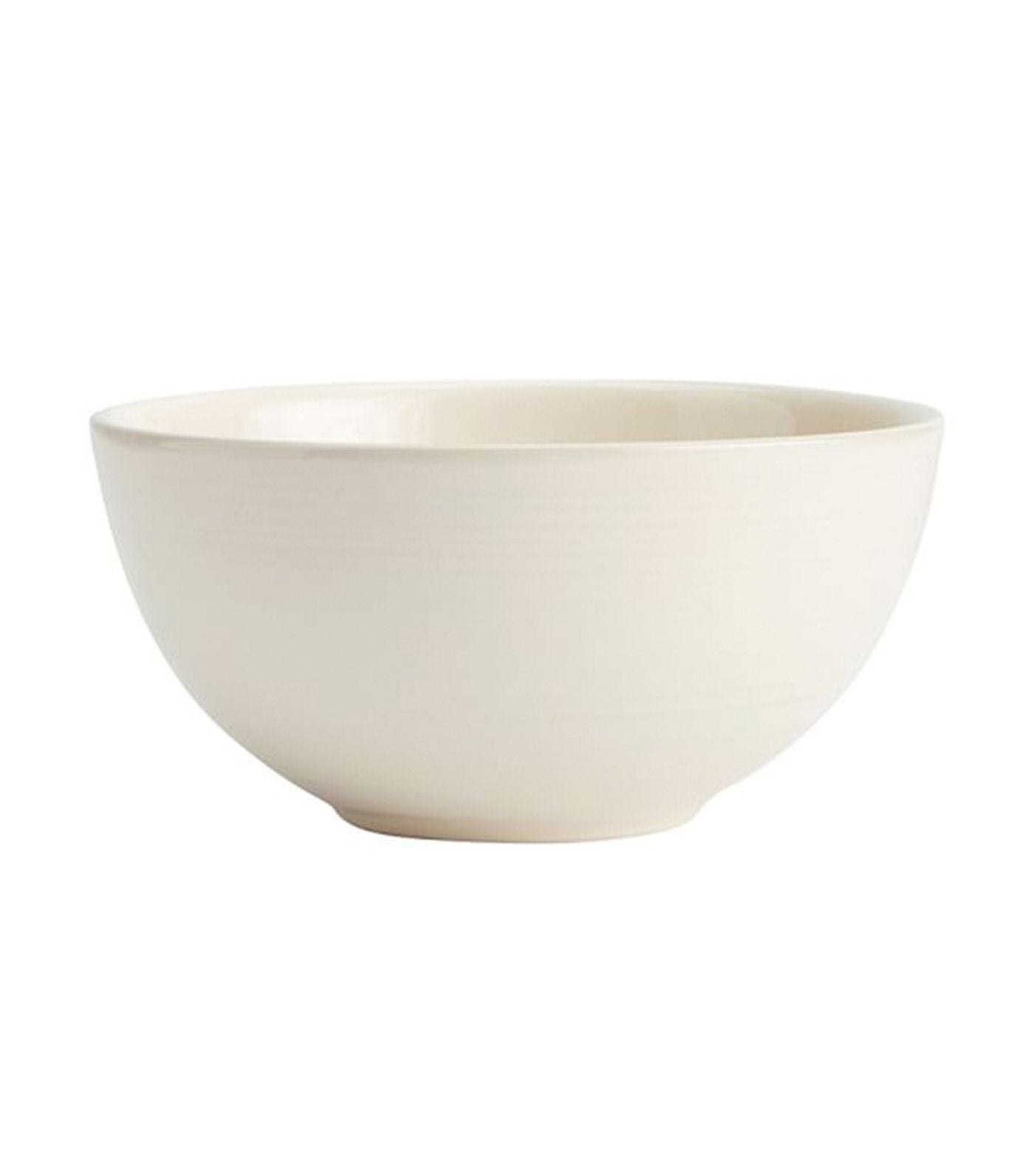 Pottery Barn Joshua Stoneware Individual Bowl - Ivory White