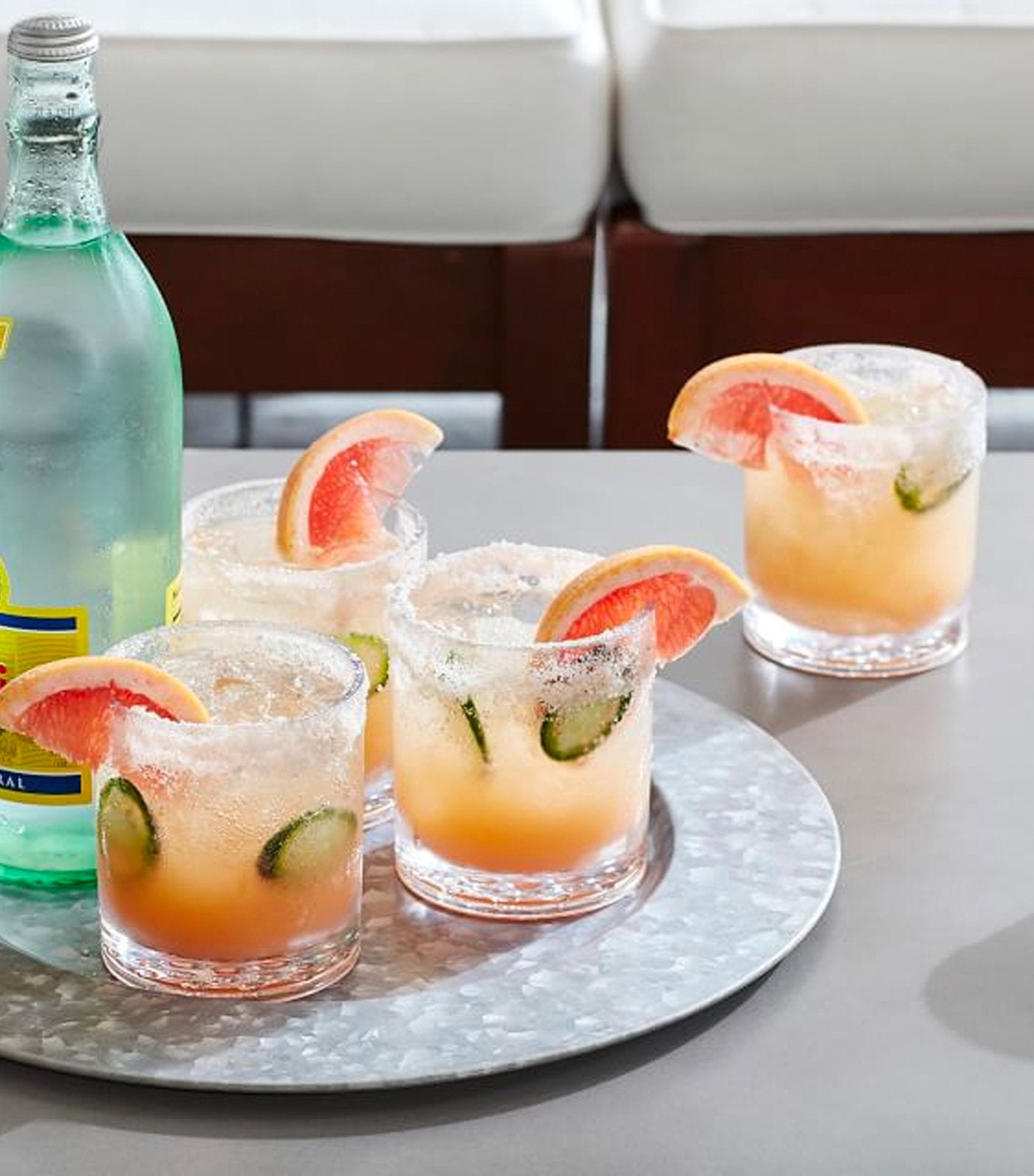 Pottery Barn Happy Hour Double Old Fashioned Glass - Clear
