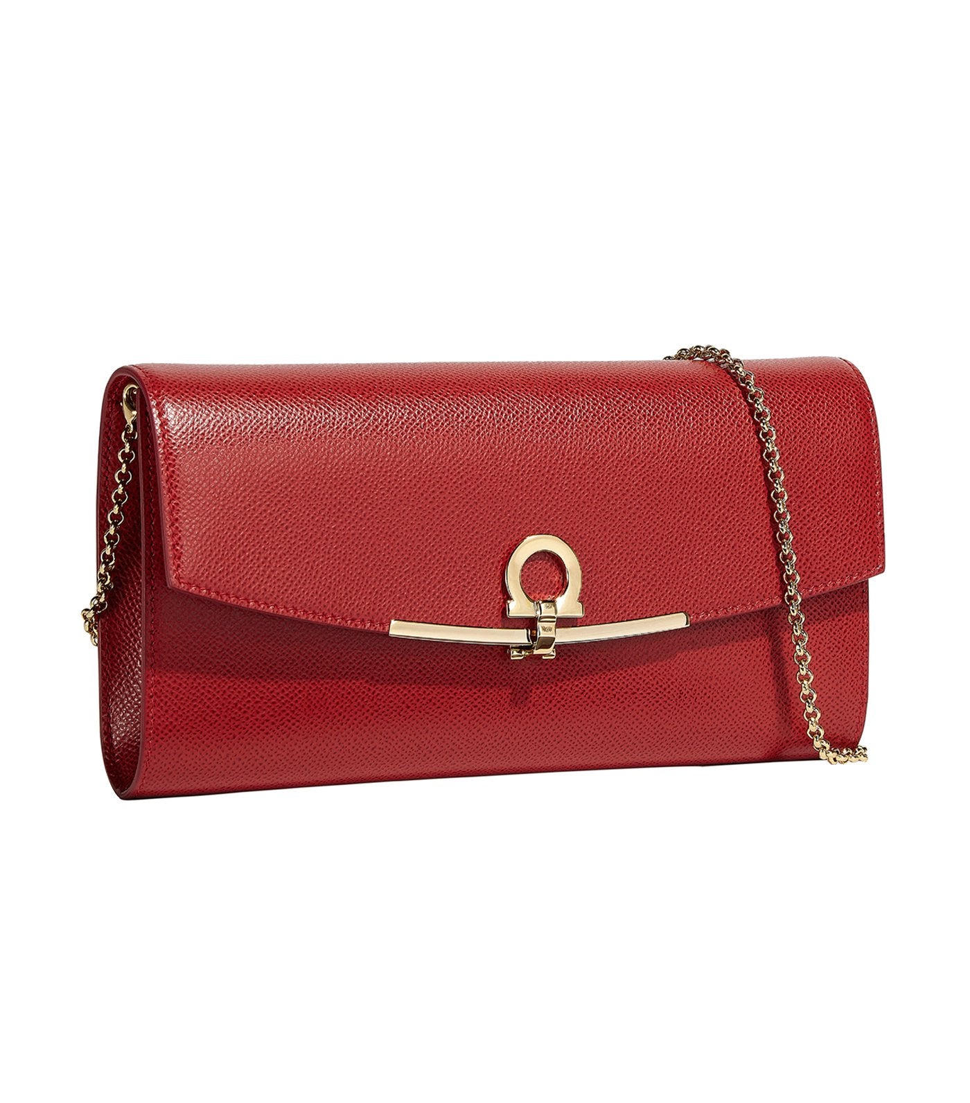 Gancini Mini Bag Lipstick Red
