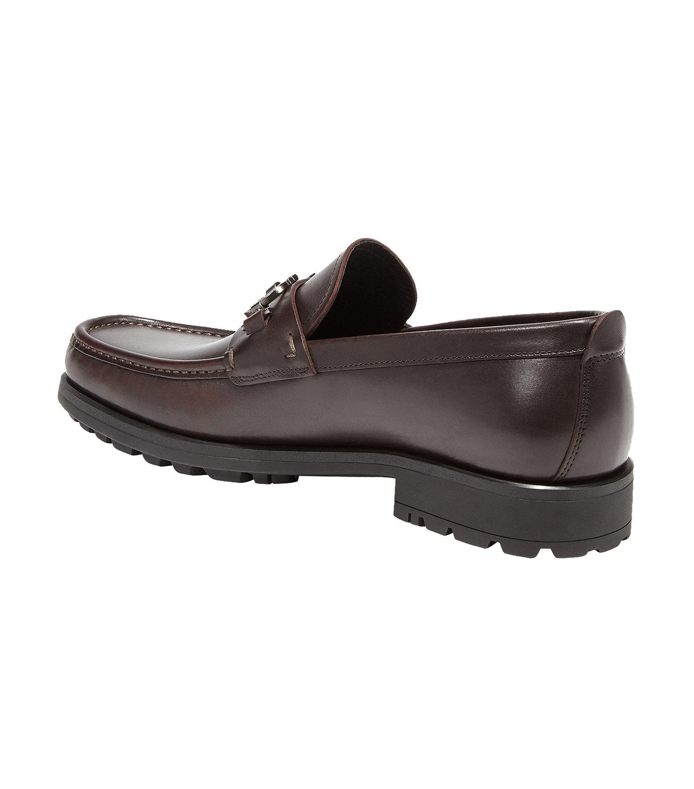 Gancini Moccasins Dark Brown
